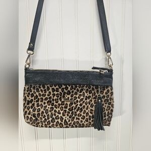 Valentina made in Italy leather crossbody purse